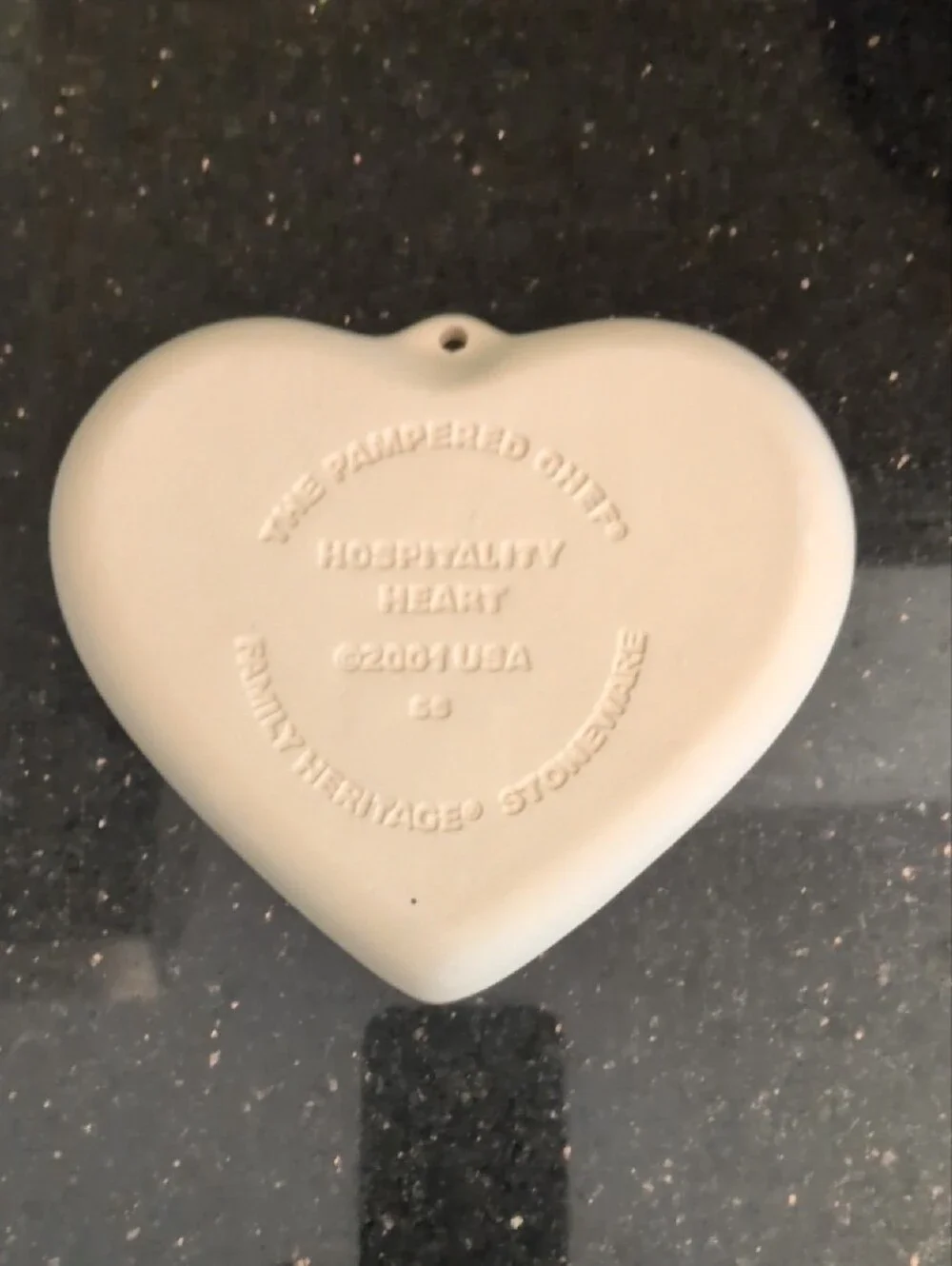 The Pampered Chef Heart Cookie Mold